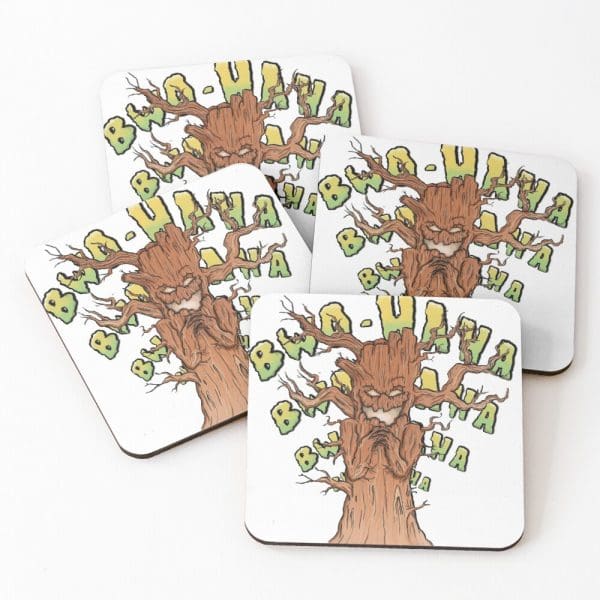 Mythed Opportunity Tree coasters