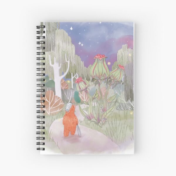 sticky bear and the enchanted garden notebook