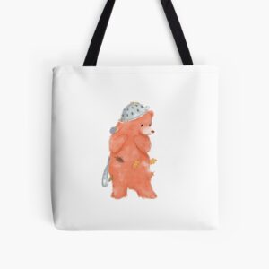sticky bear tote bag